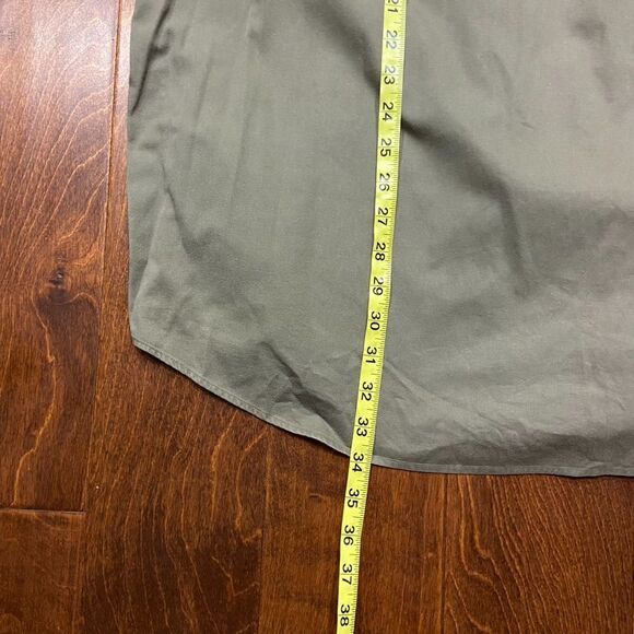 Polo Ralph Lauren Vintage 90s Black Khaki Brown Button Front Shirt Men's XXL - Picture 8 of 8